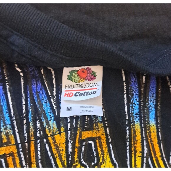 Indiana Jones Mens Medium Retro Distressed Graphic Tee T-Shirt Lucasfilms - Picture 3 of 5